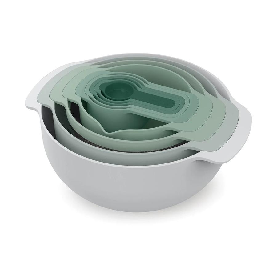 Joseph Joseph Nest 9 Plus Bowl Set Sage Sage