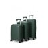 Nomad Discover 56cm, 65cm and 75cm Hardside Luggage Set Forest Green