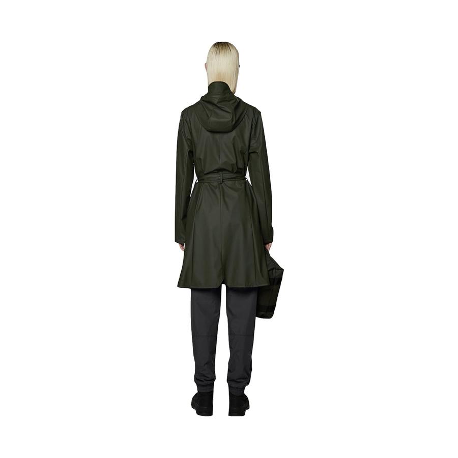 Rains Curve Jacket Green M