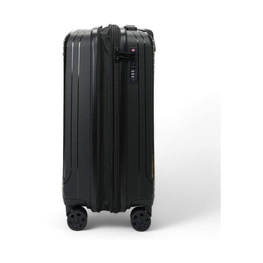 Nomad Venture 56cm Hardside Carry-On Suitcase Black Black