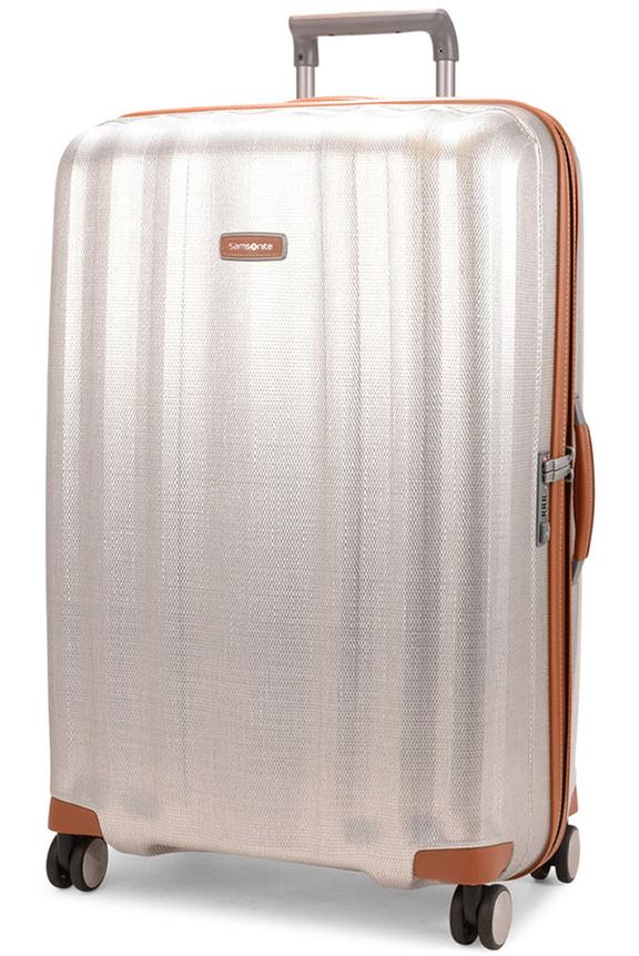 Samsonite Lite-Cube DLX 82cm CURV Spinner Suitcase Aluminium
