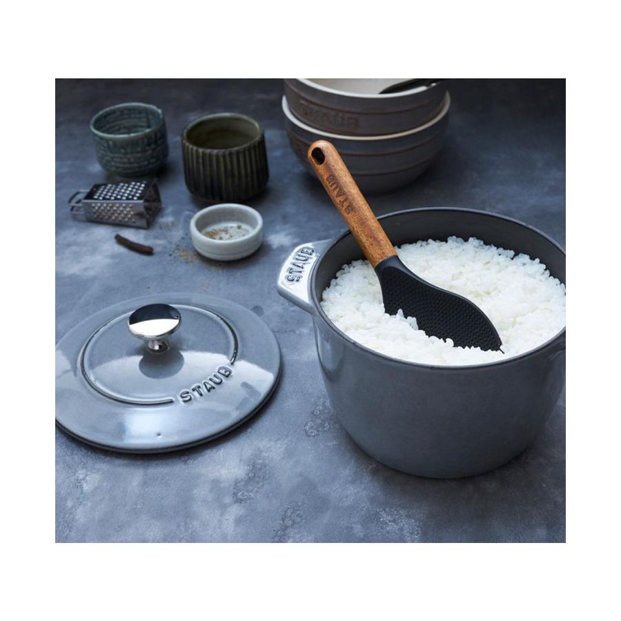Staub Rice Spoon Black/Natural Black/Natural