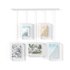 Umbra Exhibit Wall Picture Frames (Set of 5) White