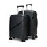 Nomad Journey 56cm & 66cm Hardside Luggage Set Black