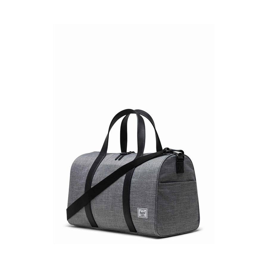 Herschel Novel Carry On Duffle Raven Crosshatch Raven Crosshatch