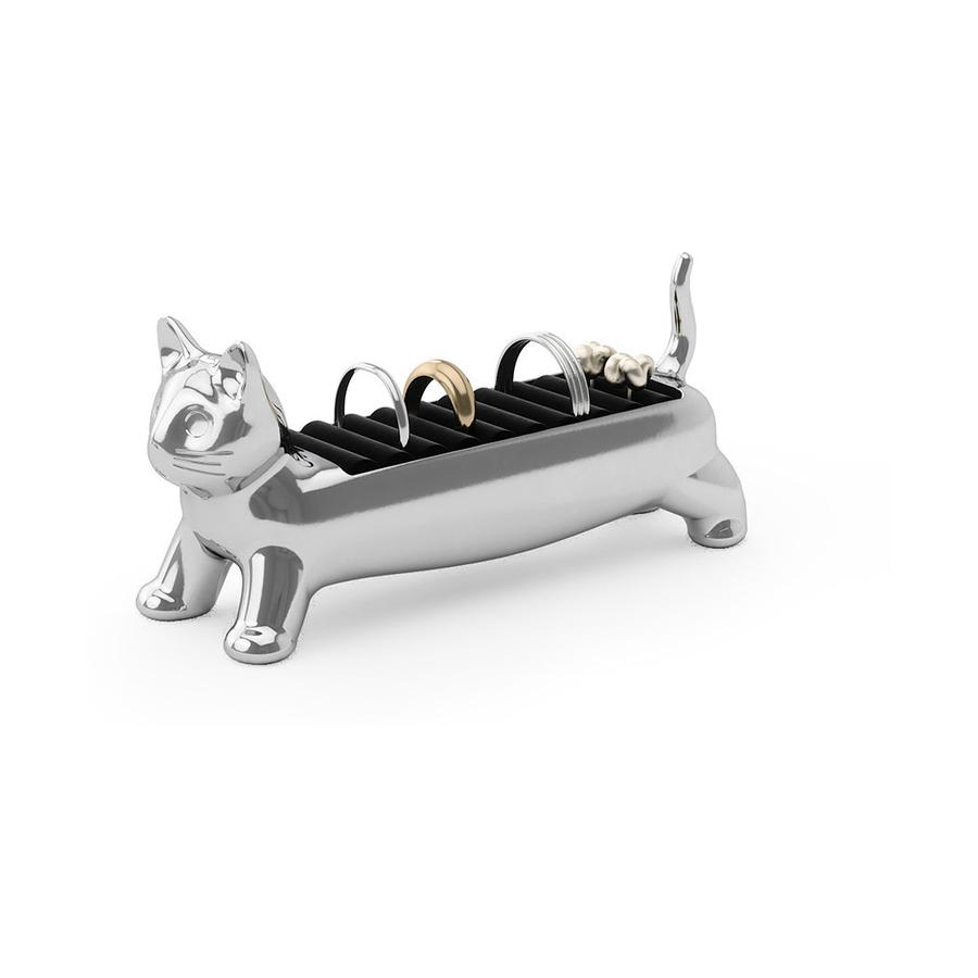Umbra Ali Cat Ring Holder Chrome Chrome
