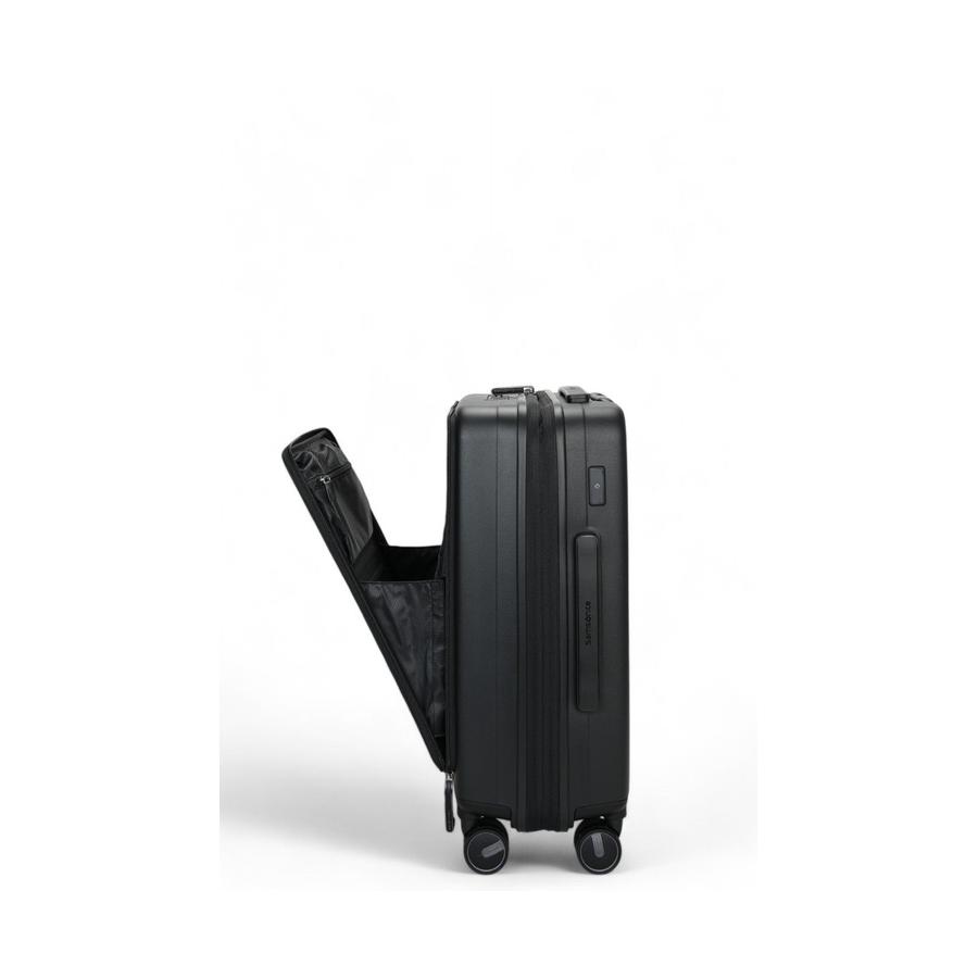 Samsonite Restackd 55cm Easy Access & 75cm Luggage Set Black Black