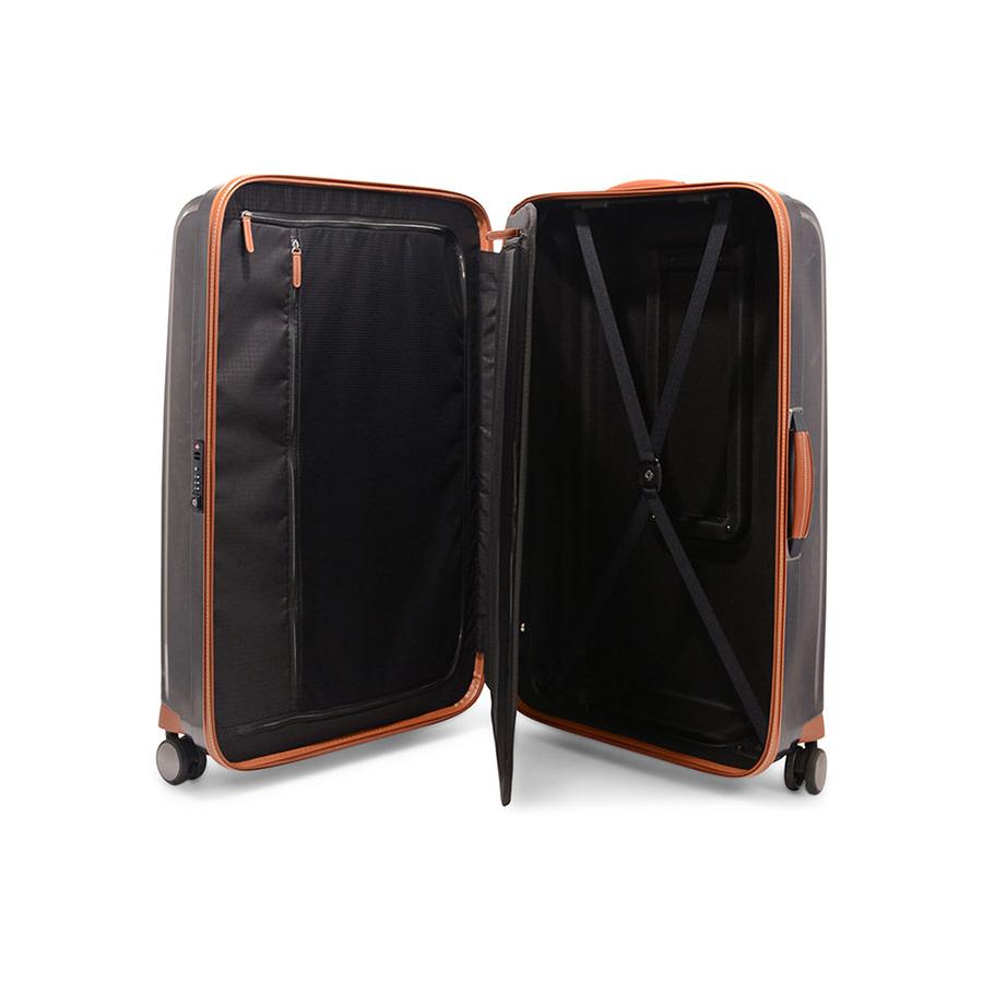 Samsonite Lite-Cube DLX 82cm CURV Spinner Suitcase Midnight Blue Midnight Blue