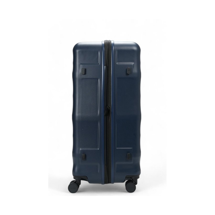 Explorer Luna-Air 74cm Hardside Checked Suitcase Navy Navy
