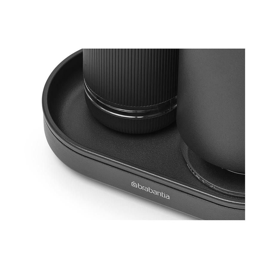 Brabantia SinkStyle Soap Dispenser Set 200ml Mineral Infinite Grey Mineral Infinite Grey