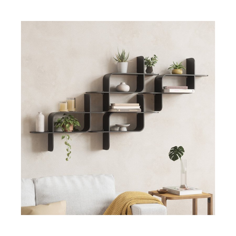 Umbra Montage Shelf Black Black