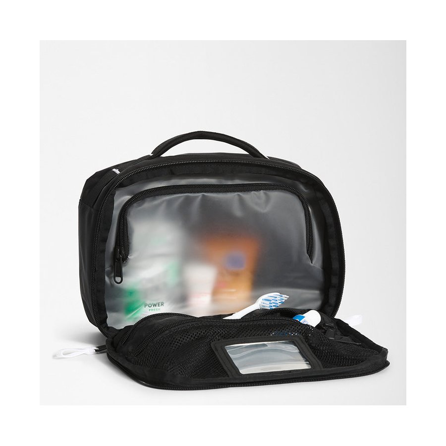 The North Face Base Camp Voyager Toiletry Kit Black Black