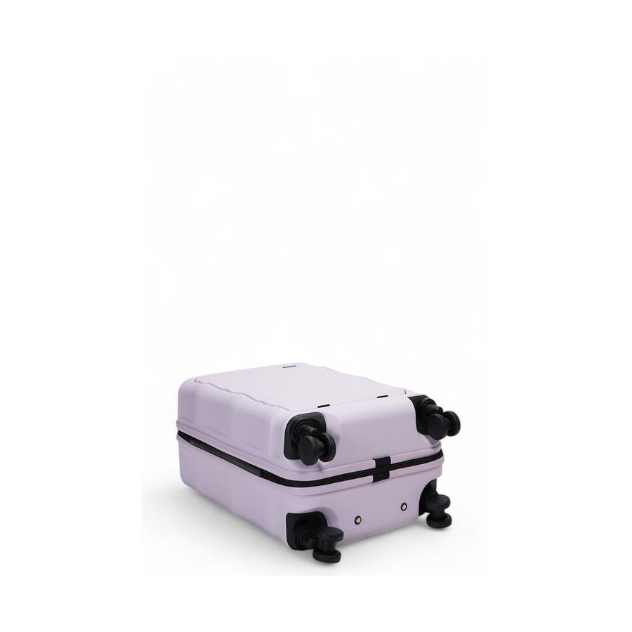 Explorer Luna-Air 55cm Front Access Hardside Carry-On Suitcase Lilac Lilac