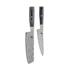 Miyabi Pakka Nakiri & Shotoh Knife Set Black