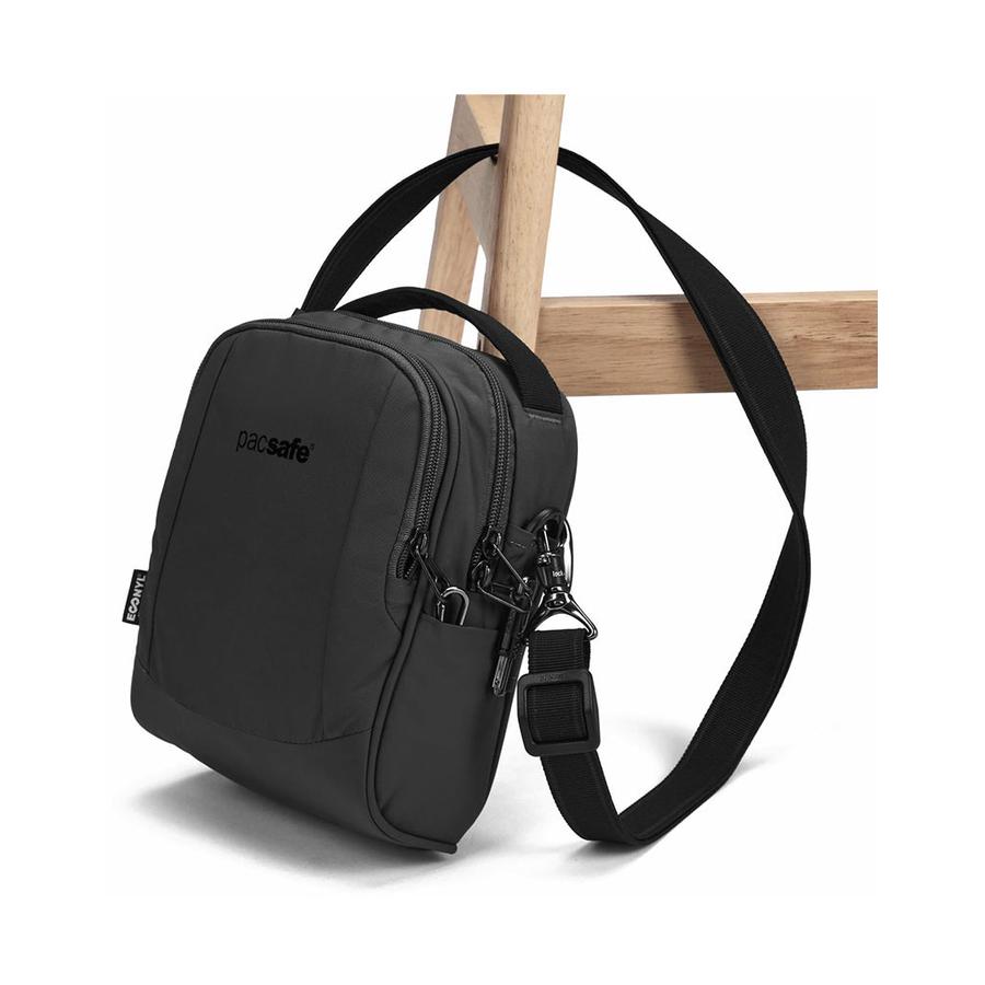 Pacsafe LS100 Anti-Theft Crossbody Bag Black Black