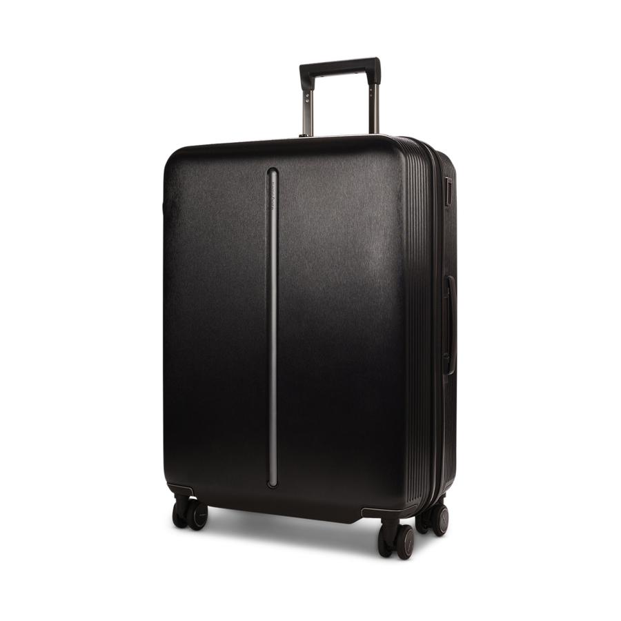 Samsonite Beamix 71cm Hardside Checked Suitcase Black Black
