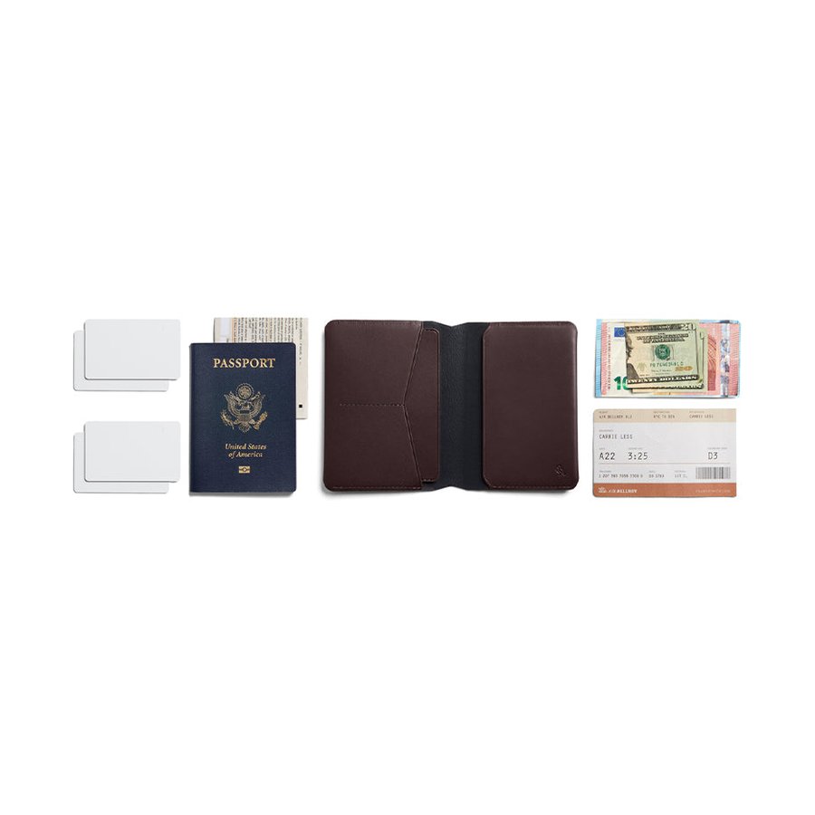 Bellroy Passport Cover Deep Plum Deep Plum