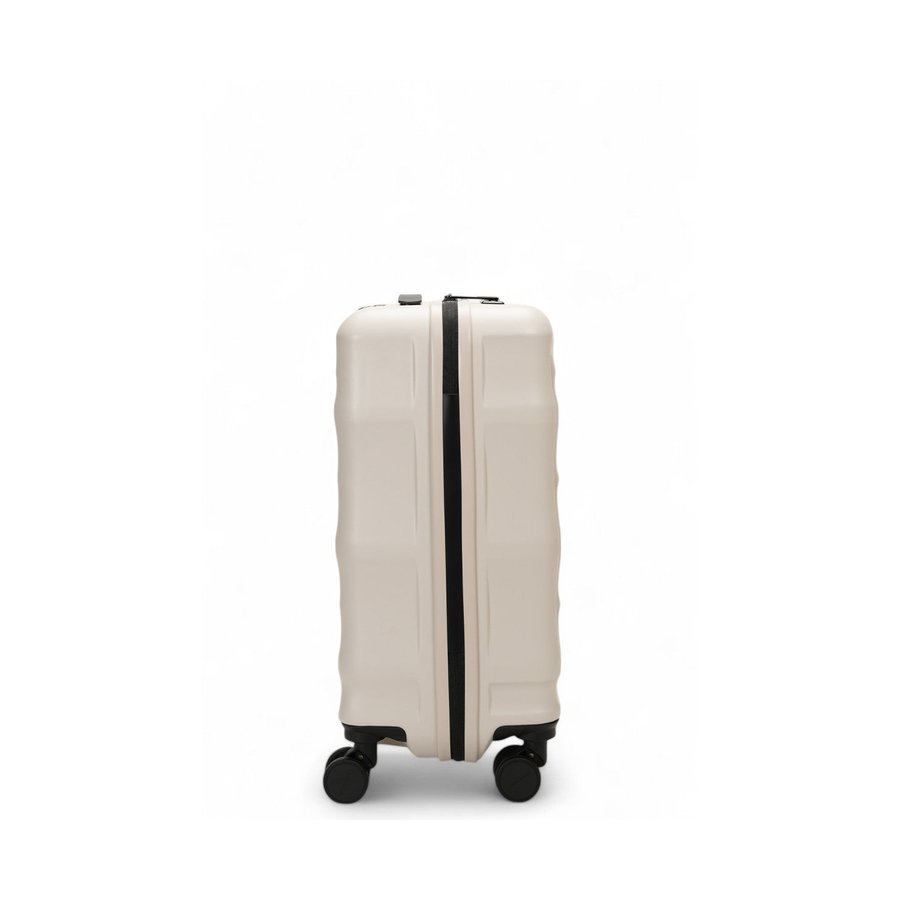 Explorer Luna-Air 55cm Front Access Hardside Carry-On Suitcase Oat Oat