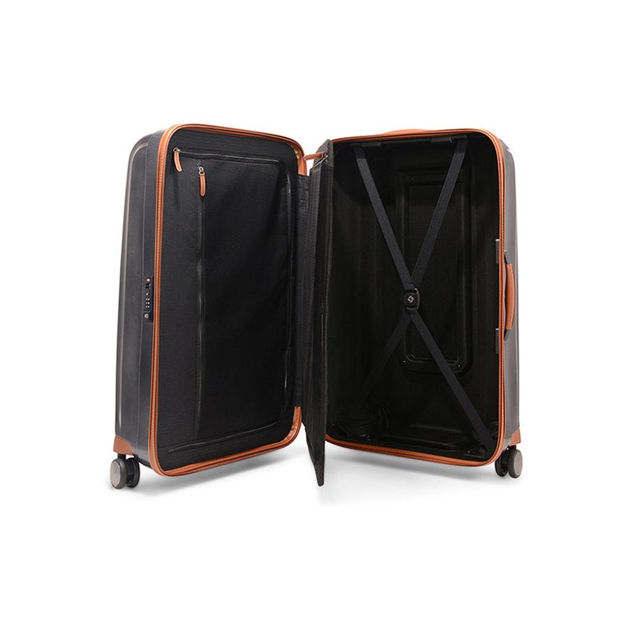 Samsonite Lite-Cube DLX 76cm CURV Spinner Suitcase Midnight Blue Midnight Blue