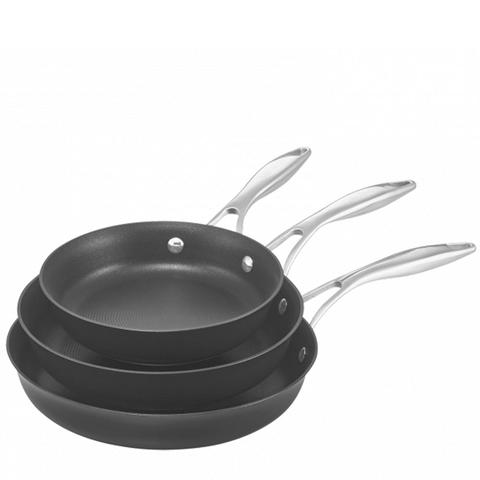 Circulon Style 21cm, 25cm & 28cm Skillet Set Black