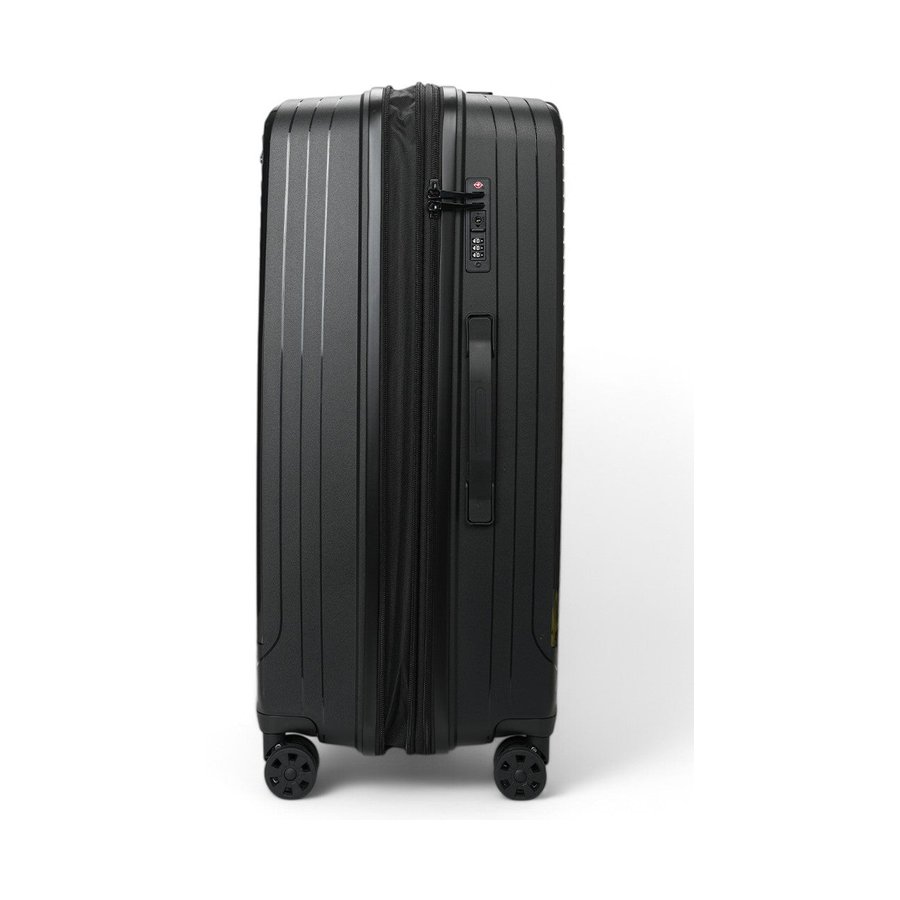 Nomad Venture 56cm & 75cm Hardside Luggage Set Black Black