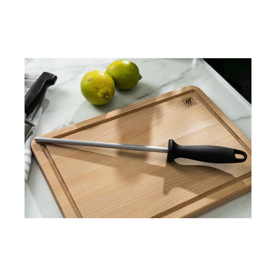 Zwilling 23cm Sharpening Steel Black Black
