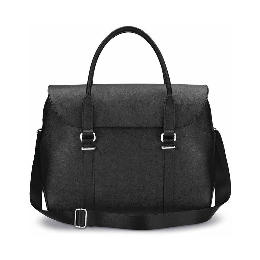 Samsonite Women's Executive Leather Convertible Brief Black Black