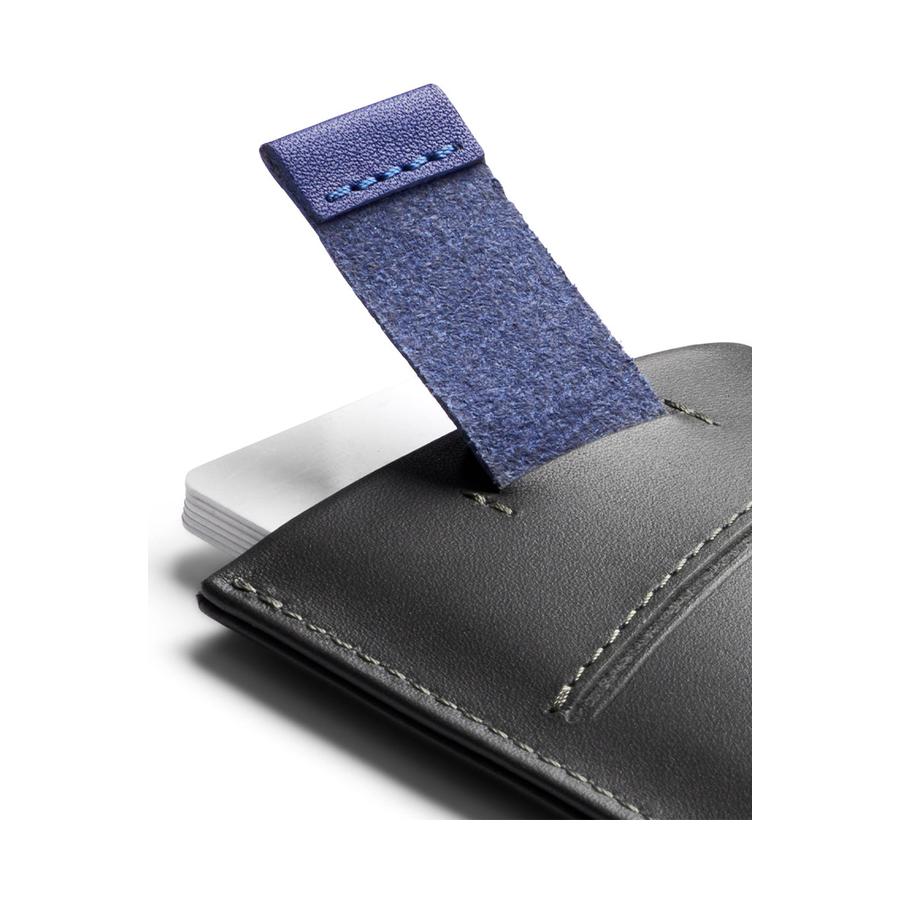 Bellroy Card Sleeve Second Edition Charcoal Cobalt Charcoal Cobalt