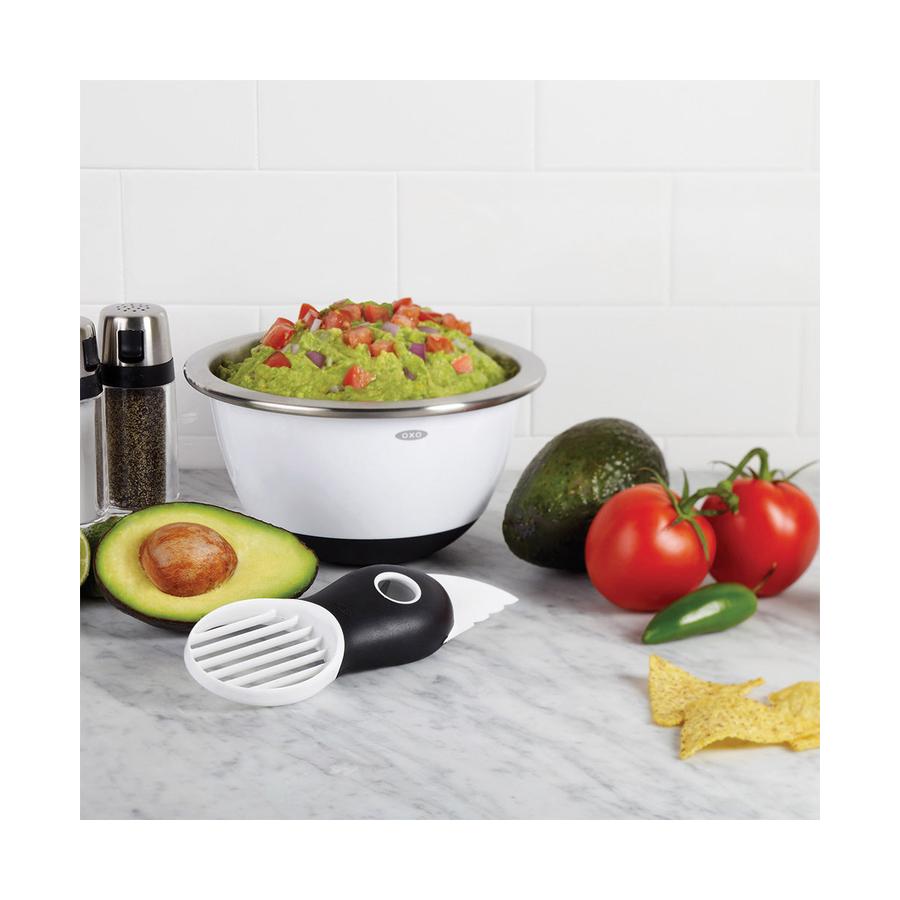 OXO Good Grips 3-in-1 Avocado Slicer White White