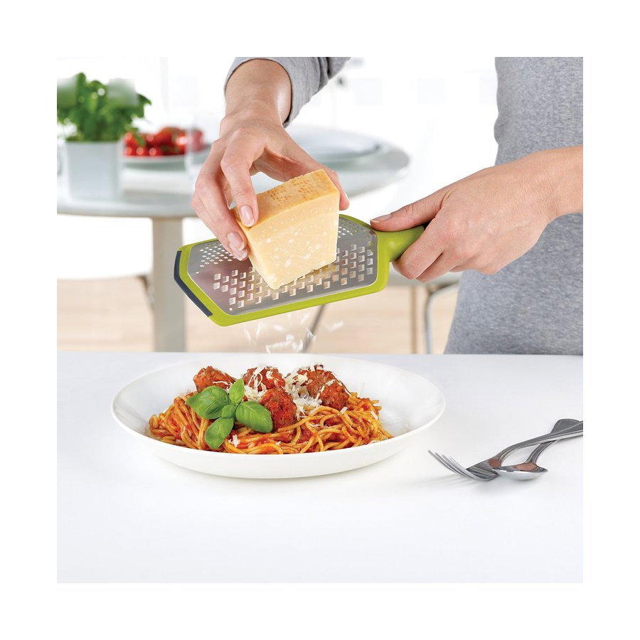 Joseph Joseph Twist Grater - Coarse & Fine Green Green