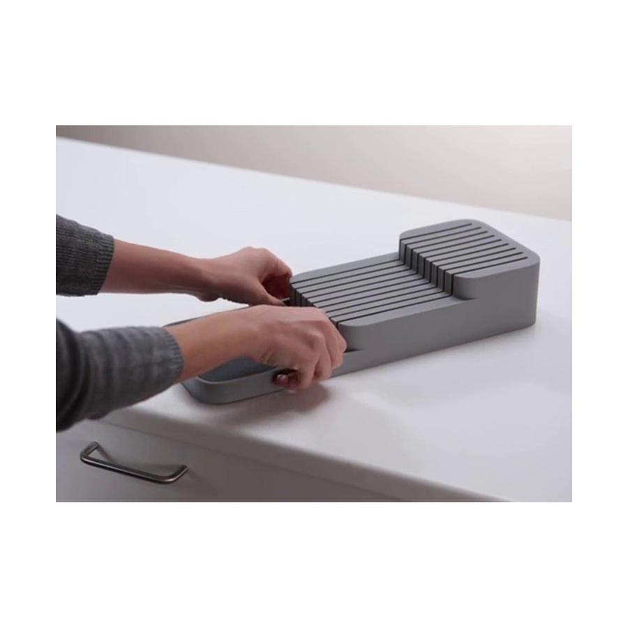 Joseph Joseph DrawerStore Compact Knife Organiser Grey Grey