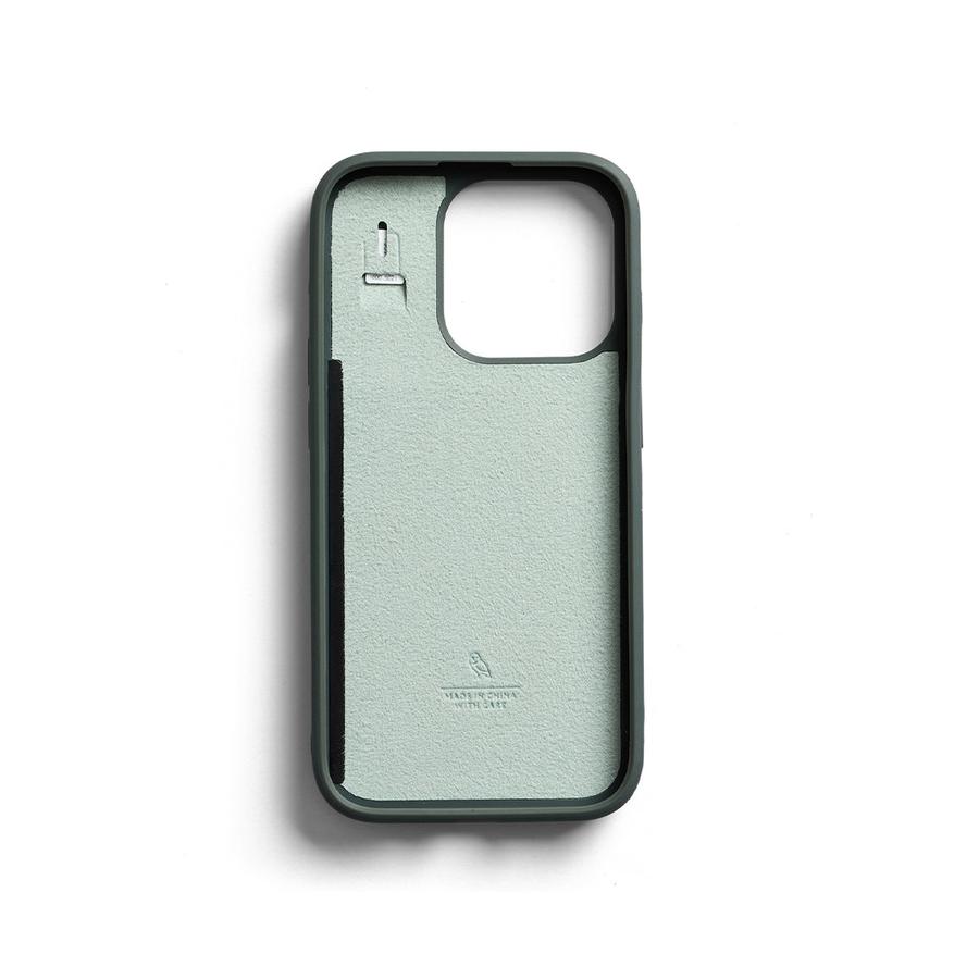 Bellroy iPhone 15 Pro Max Phone Case - 3 Card (With Button Add-On) Evergreen Evergreen