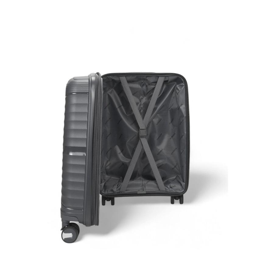 Nomad Aspire 55cm Hardside Carry-On Suitcase Dark Grey Dark Grey