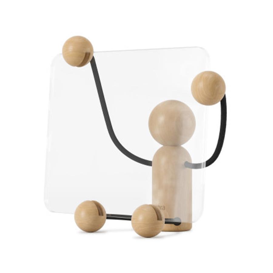 Umbra Woody Picture Frame (13cm x 18cm) Black/Natural Black/Natural