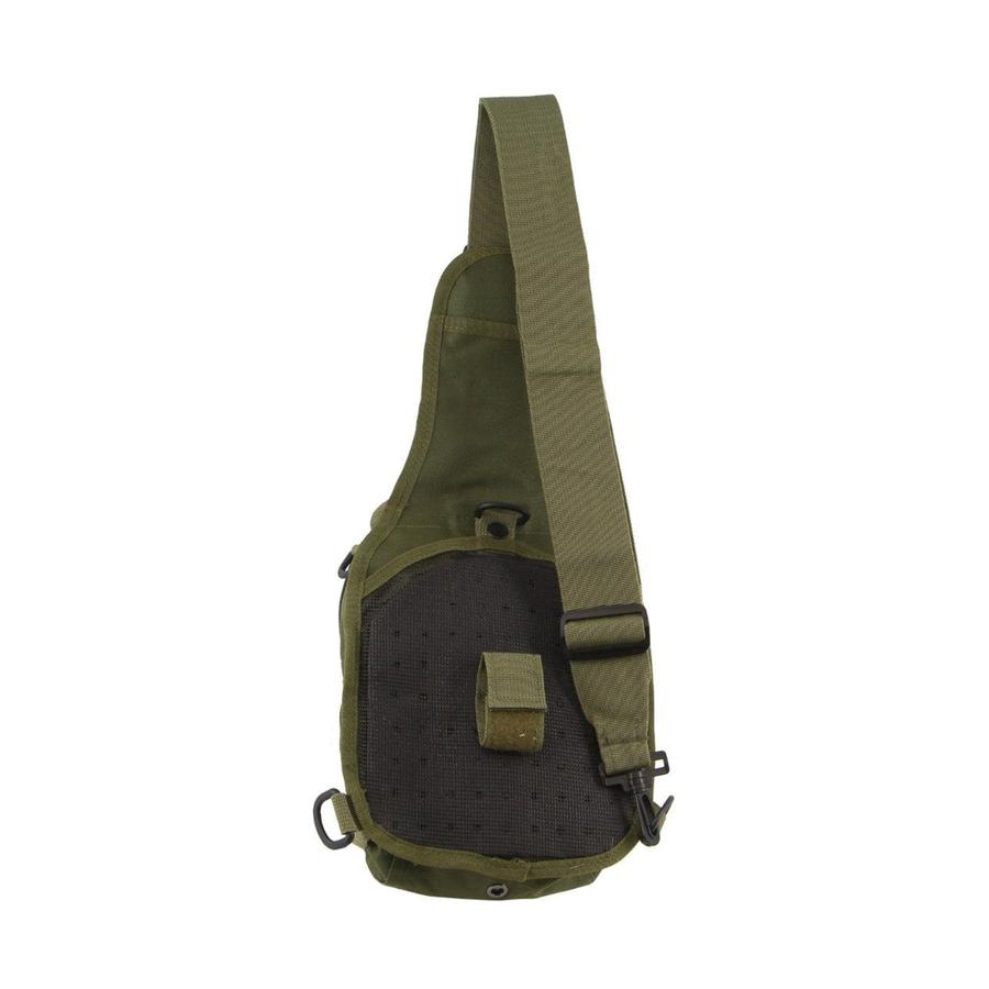 Pierre Cardin Omar Cross Body Tactical Sling Bag Green Green