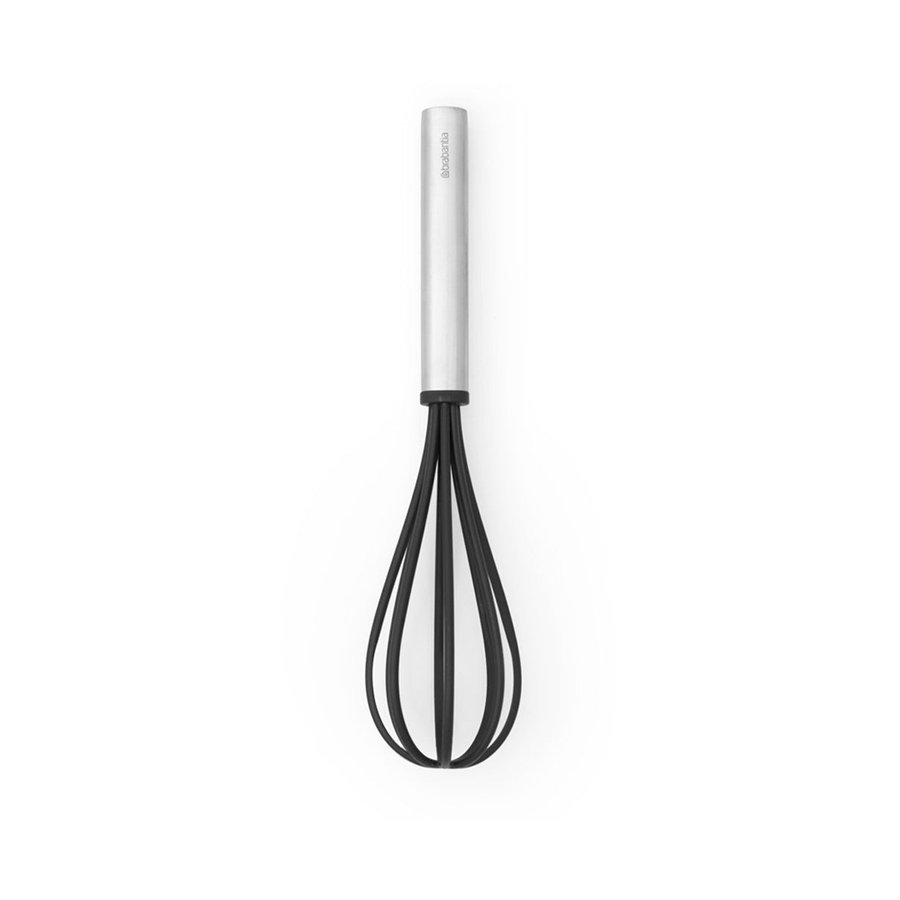 Brabantia Profile Large Non-Stick Whisk - Bake & Mix Black Black