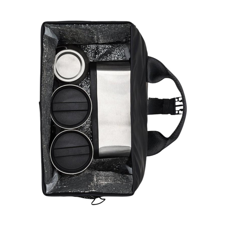 Rains Lunch Bag Large Black Black