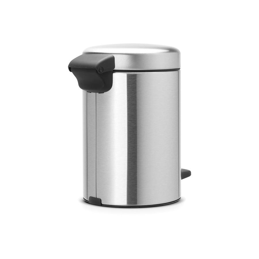 Brabantia NewIcon Pedal Bin (3L) Matte Steel Matte Steel