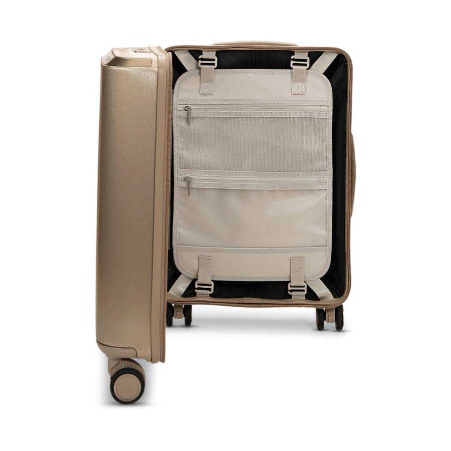 Samsonite Evoa Z 55cm Hardside Carry-On Suitcase Ivory Gold Ivory Gold