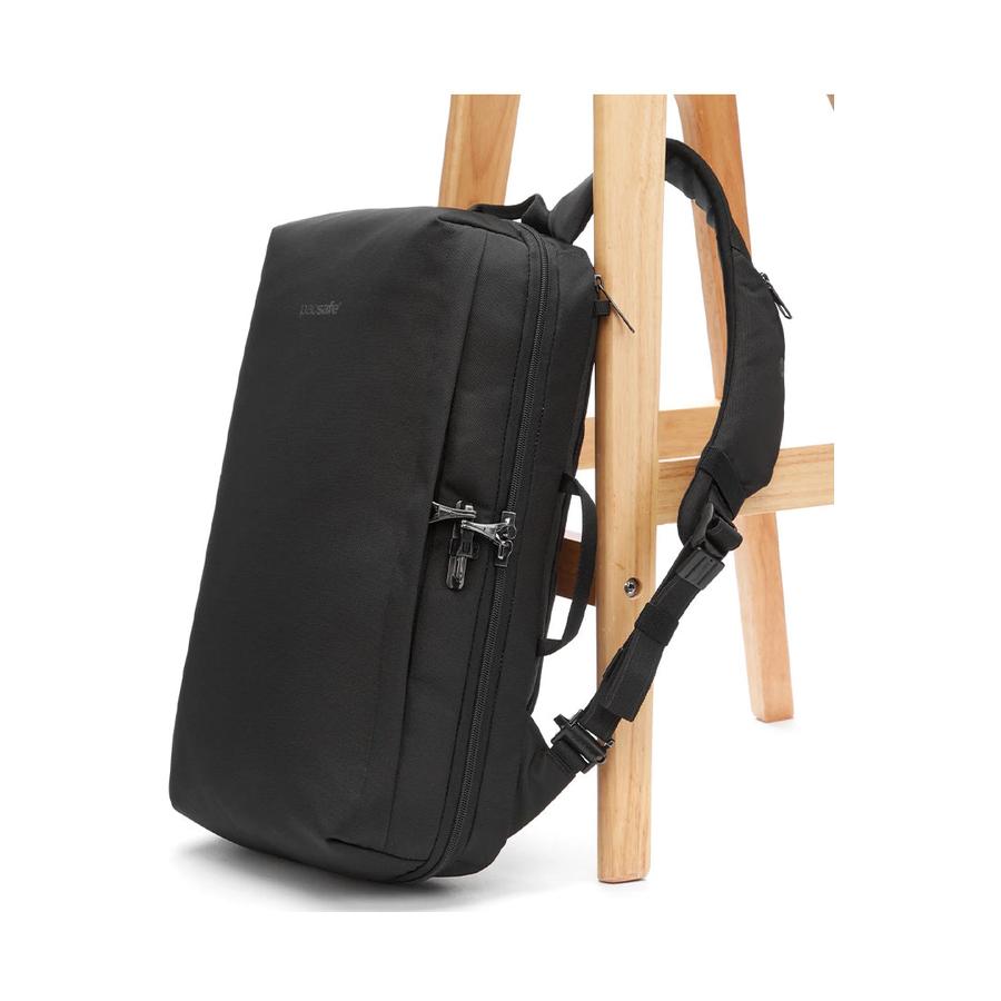 Pacsafe Metrosafe X Commuter 11L Anti-Theft Backpack Black Black