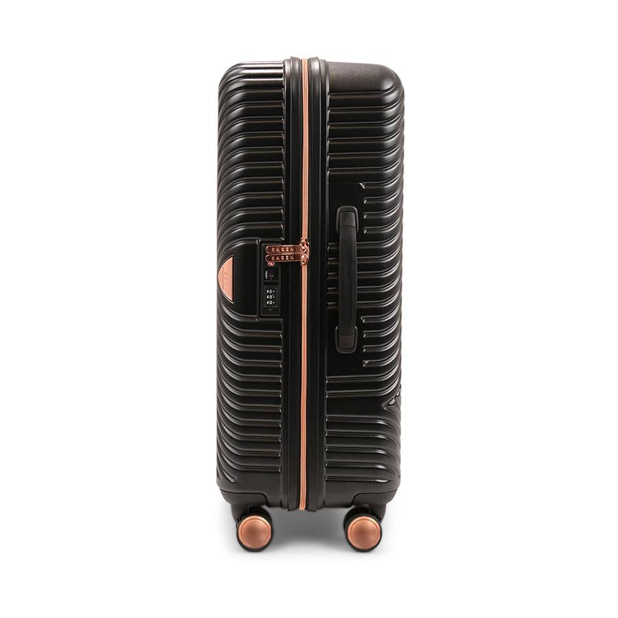 Saben Going Places 66cm Hardside Suitcase Black Black