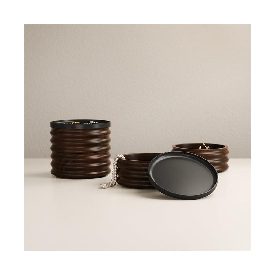 Umbra Tesora Wood Jewellery Box Black/Walnut Black/Walnut