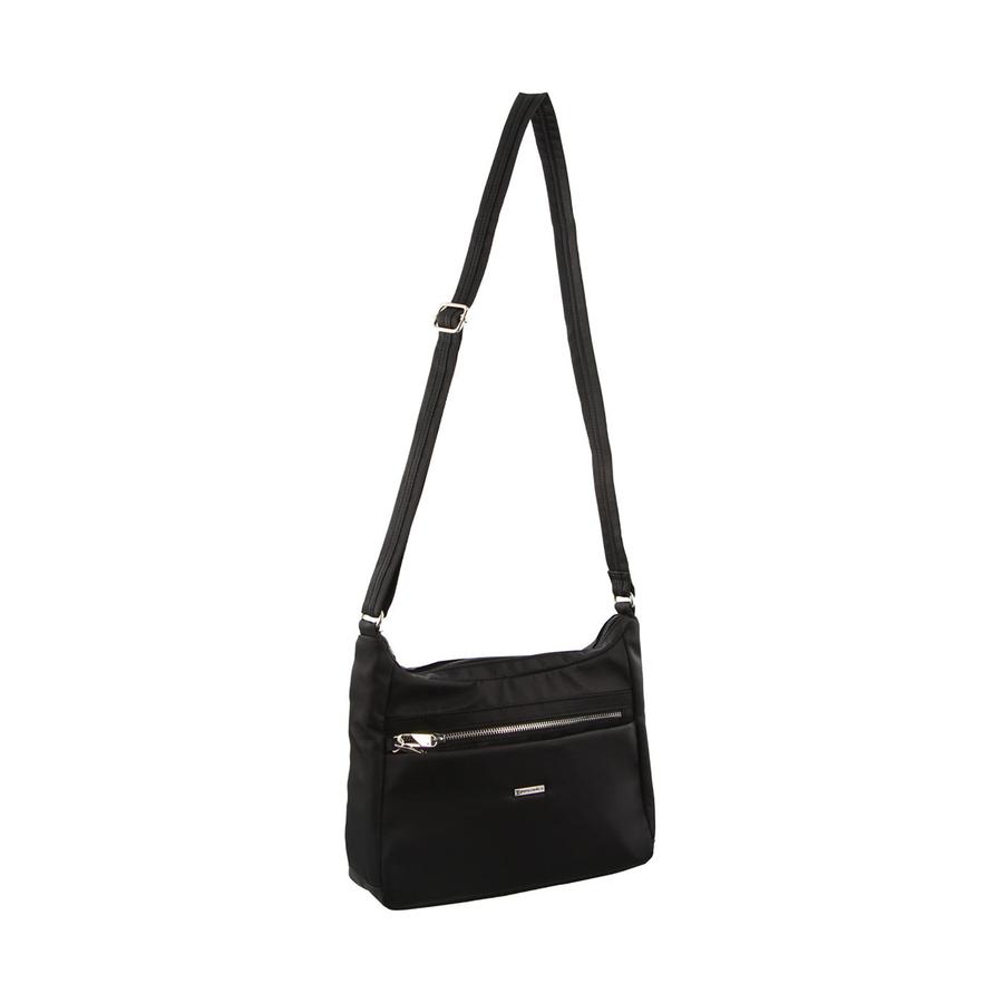 Pierre Cardin Ava Anti-Theft Crossbody Bag Black Black