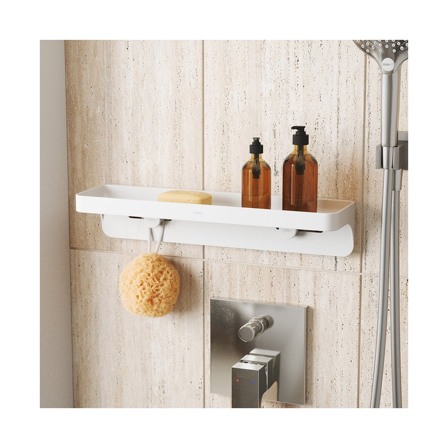 Umbra Flex Adhesive Shelf White/Natural White/Natural