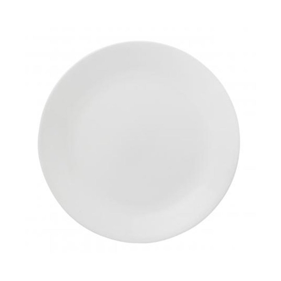 Corelle Winter Frost 21.6cm Luncheon Plate (Set of 6) White White