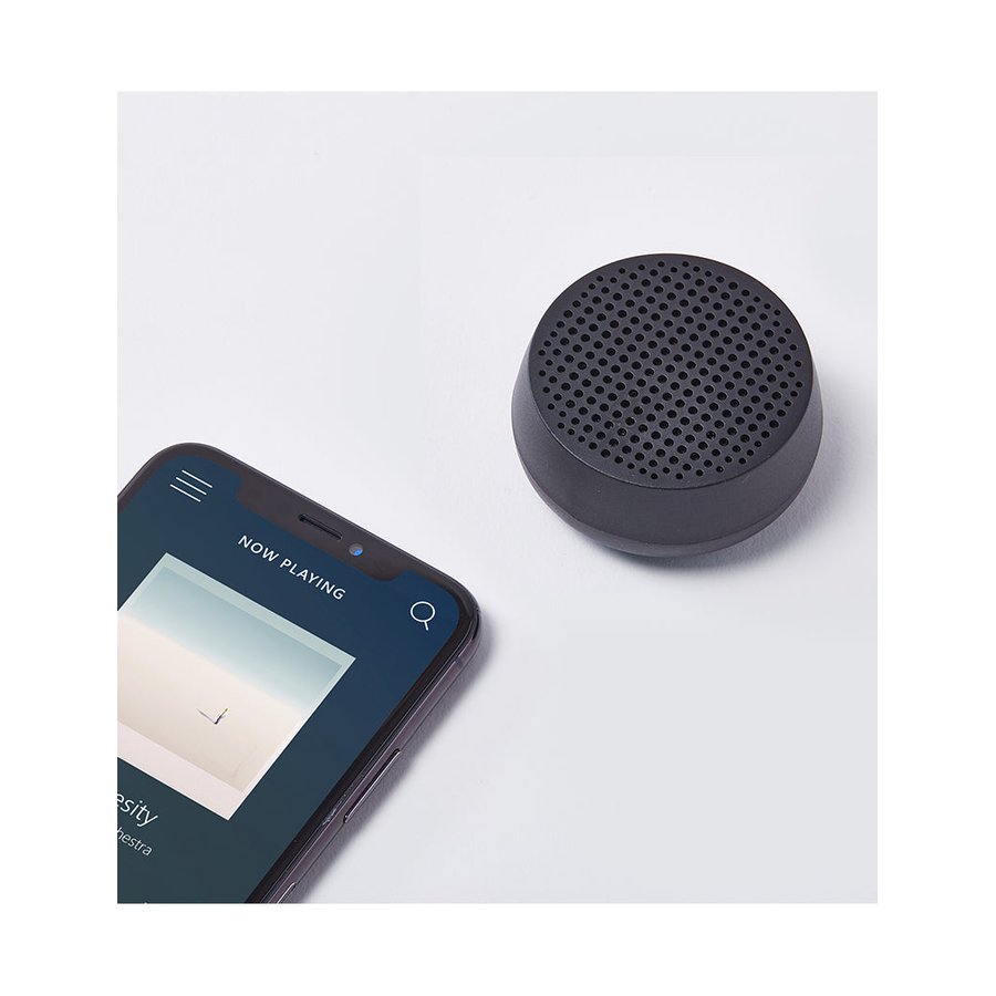 Lexon Mino S Bluetooth Speaker Black Black