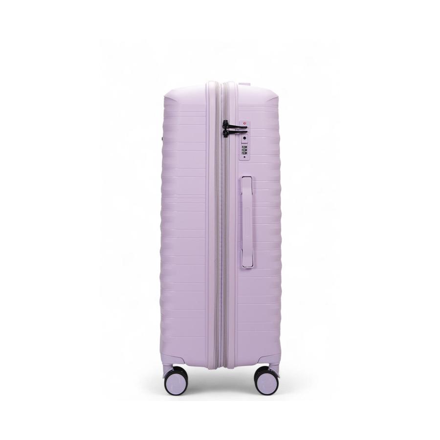 Nomad Discover 75cm Hardside Checked Suitcase Light Purple Light Purple