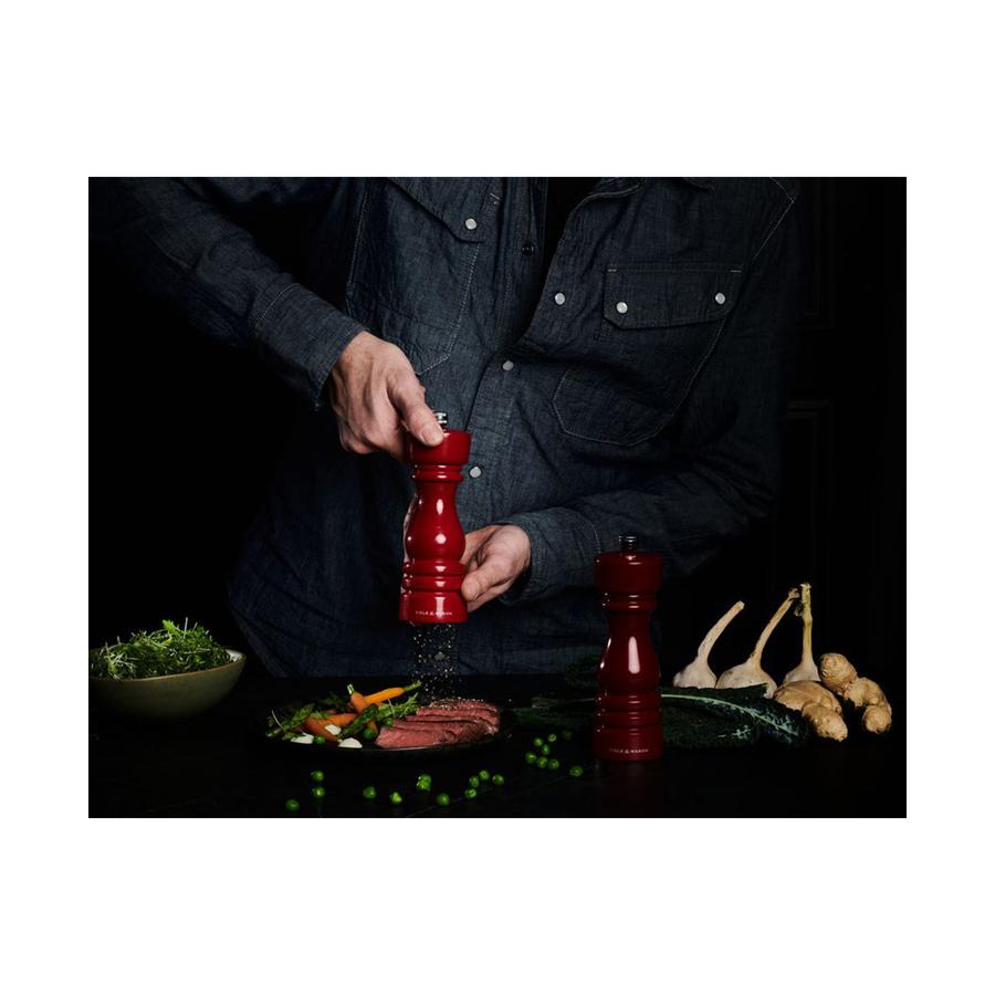 Cole & Mason London Mills Gift Set - 18cm Red Gloss Red Gloss