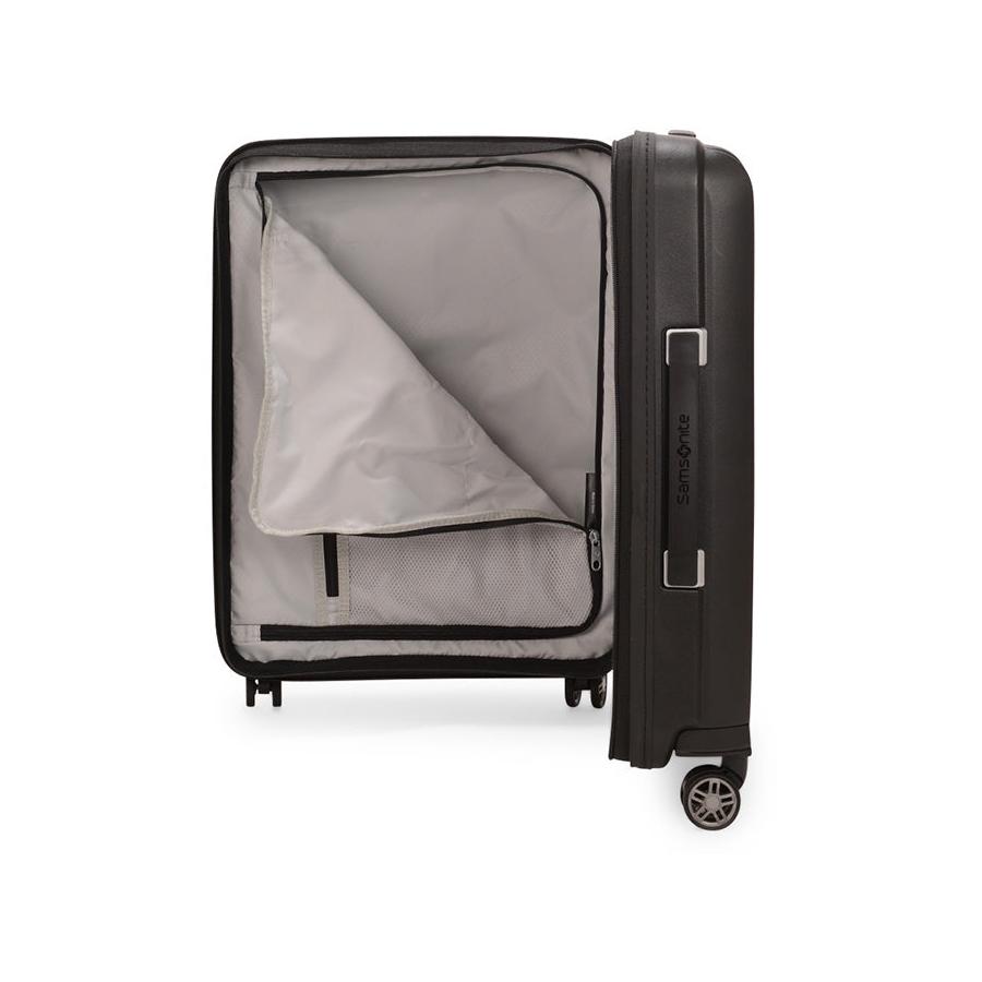 Samsonite Hi-Fi 55cm Hardside Carry-On Suitcase Black Black