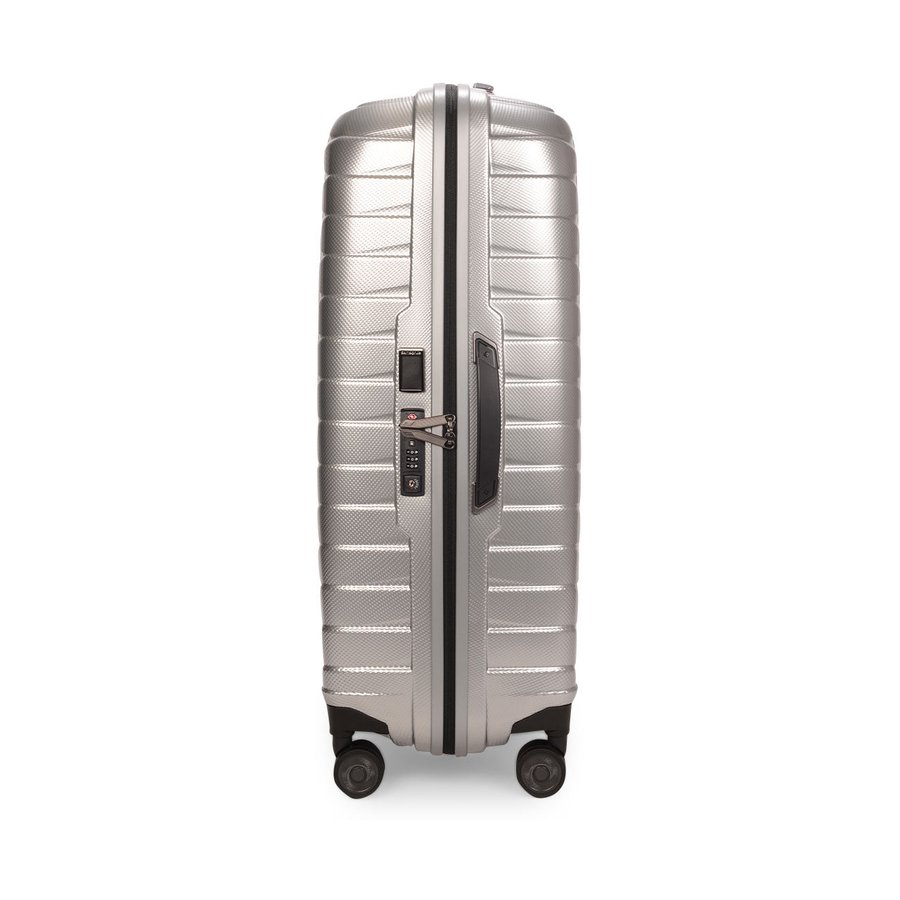 Samsonite Proxis 55cm & 75cm Hardside Luggage Set Silver Silver